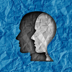 Bipolar Disorder Concept illustration